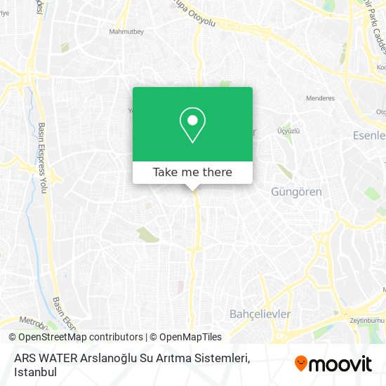 ARS WATER Arslanoğlu Su Arıtma Sistemleri map