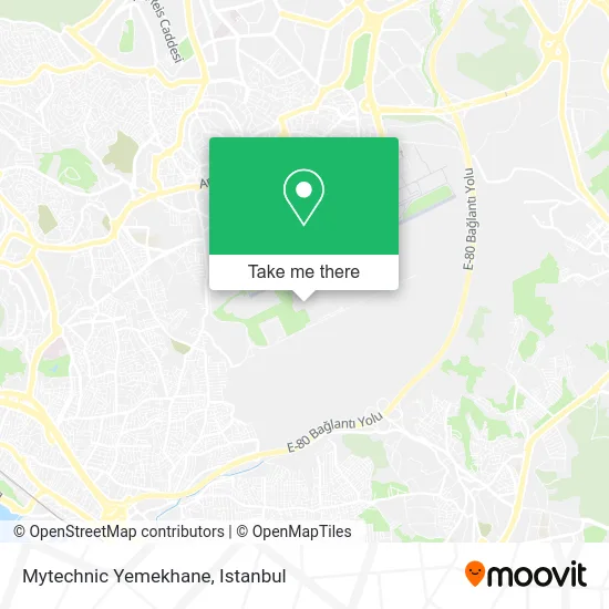 Mytechnic Yemekhane map