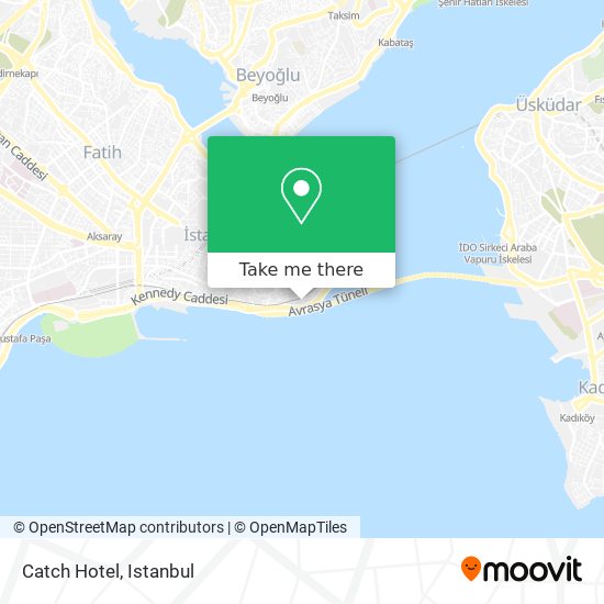 Catch Hotel map