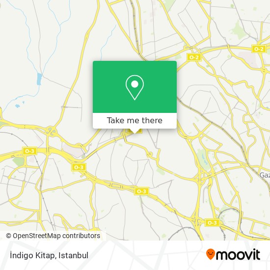 İndigo Kitap map