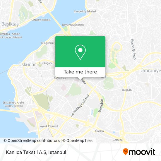 Kanlıca Tekstil A.Ş map