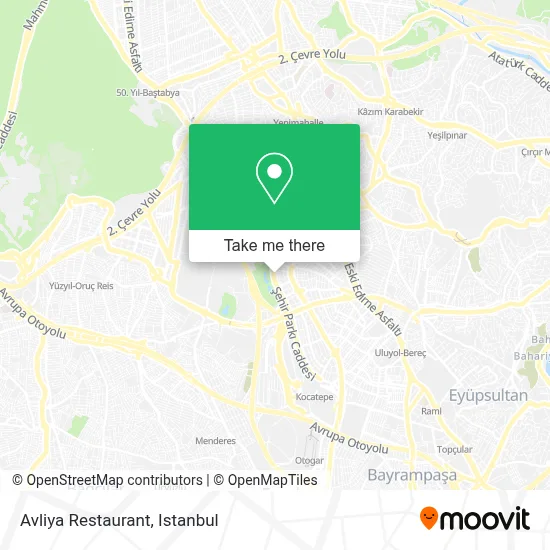 Avliya Restaurant map
