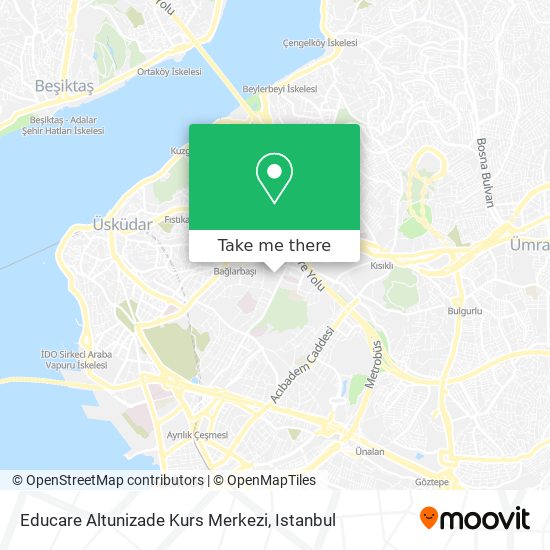 Educare Altunizade Kurs Merkezi map