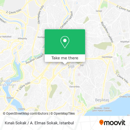 Kınalı Sokak / A. Elmas Sokak map