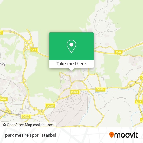 park mesire spor map