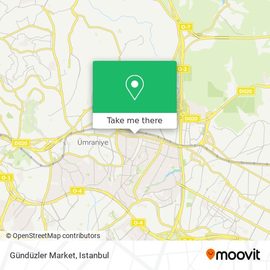 Gündüzler Market map