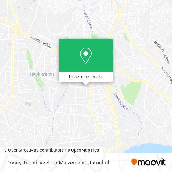 Doğuş Tekstil ve Spor Malzemeleri map