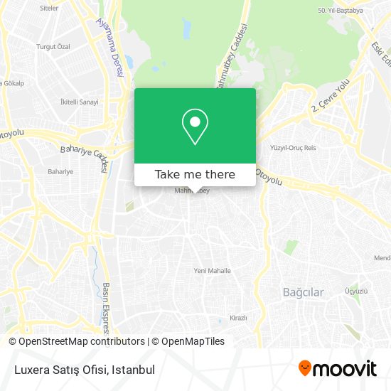 Luxera Satış Ofisi map