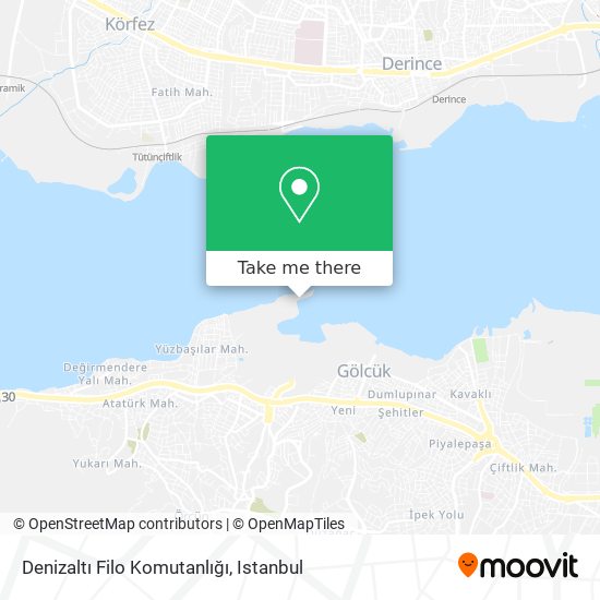 Denizaltı Filo Komutanlığı map