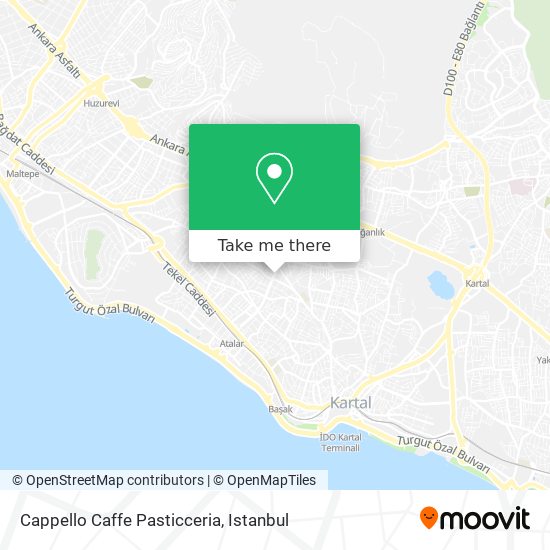 Cappello Caffe Pasticceria map