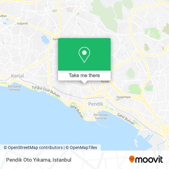 Pendik Oto Yıkama map