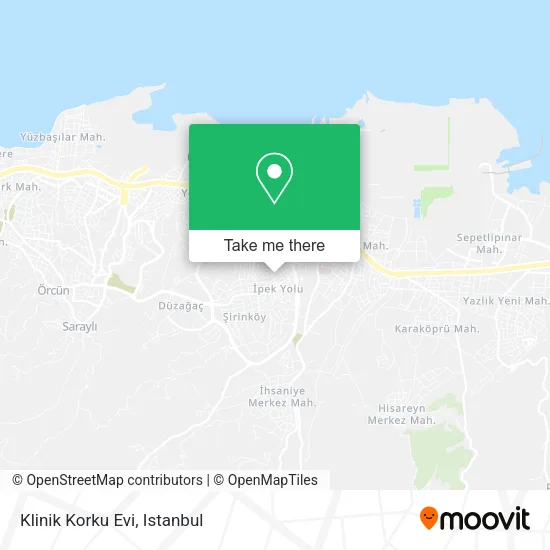 Klinik Korku Evi map