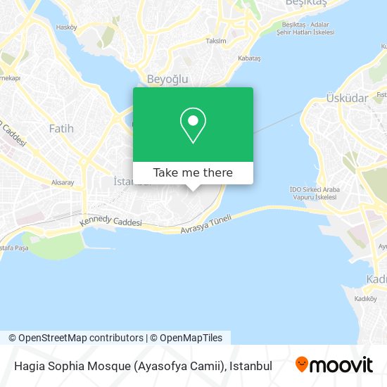 Hagia Sophia Mosque (Ayasofya Camii) map