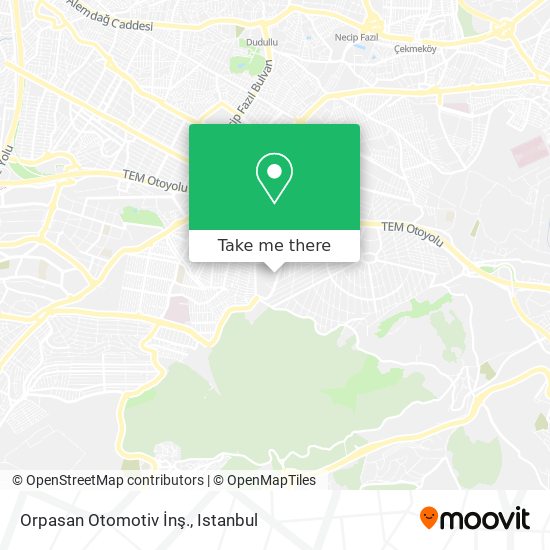Orpasan Otomotiv İnş. map