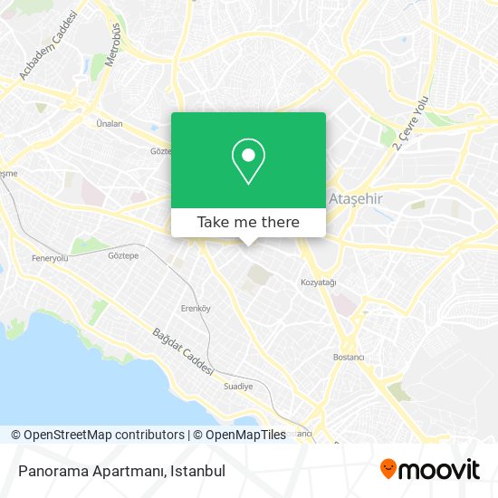 Panorama Apartmanı map