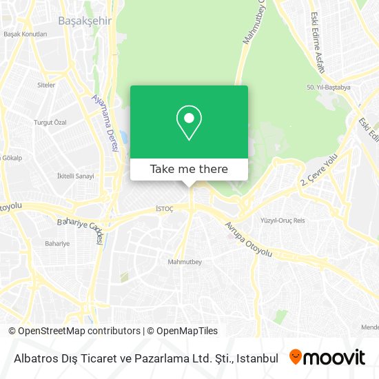 Albatros Dış Ticaret ve Pazarlama Ltd. Şti. map