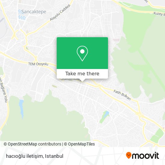 hacıoğlu iletişim map