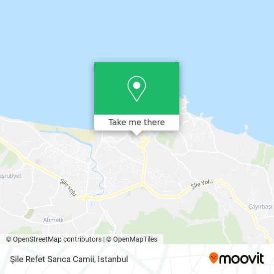 Şile Refet Sarıca Camii map