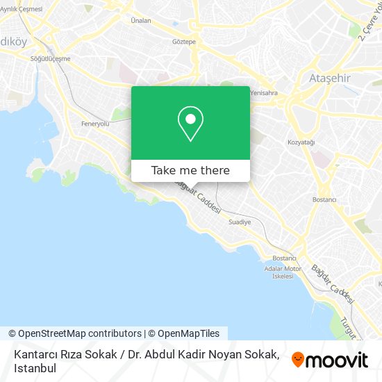 Kantarcı Rıza Sokak / Dr. Abdul Kadir Noyan Sokak map