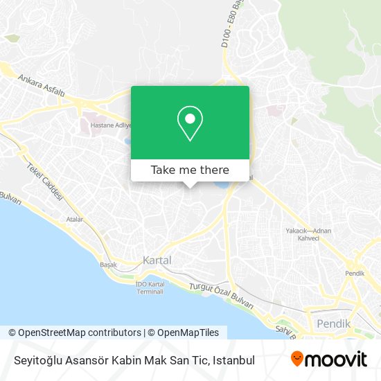 Seyitoğlu Asansör Kabin Mak San Tic map