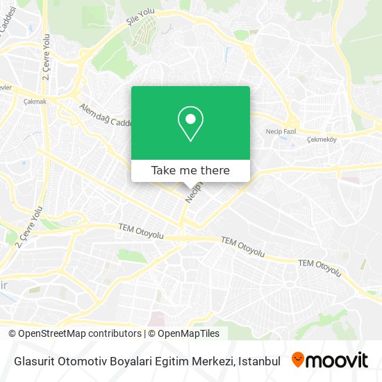 Glasurit Otomotiv Boyalari Egitim Merkezi map