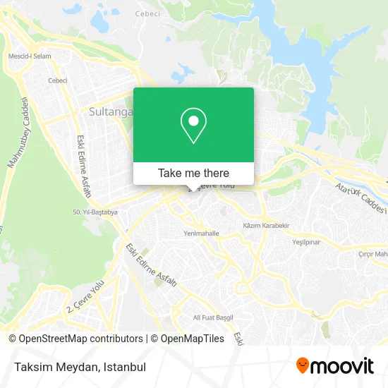 Taksim Meydan map