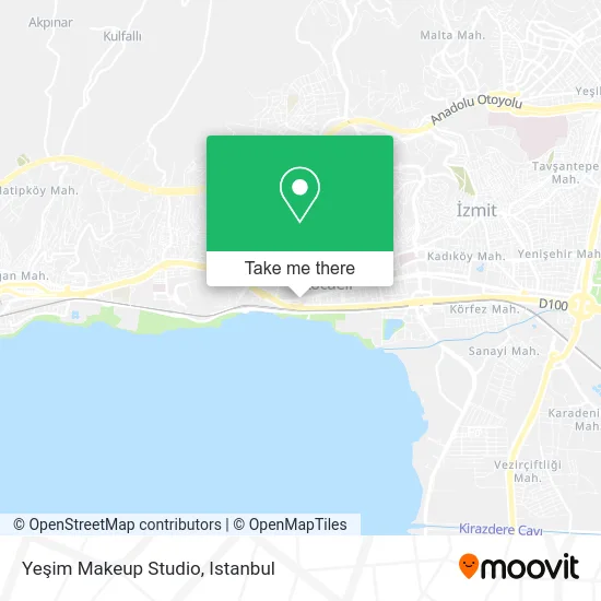 Yeşim Makeup Studio map
