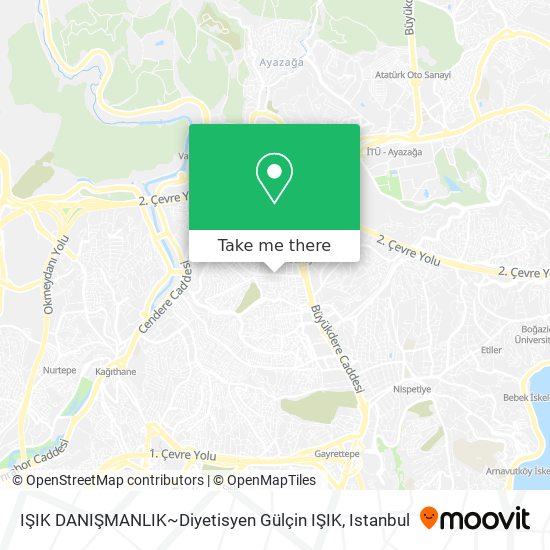 IŞIK DANIŞMANLIK~Diyetisyen Gülçin IŞIK map