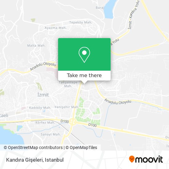 Kandıra Gişeleri map