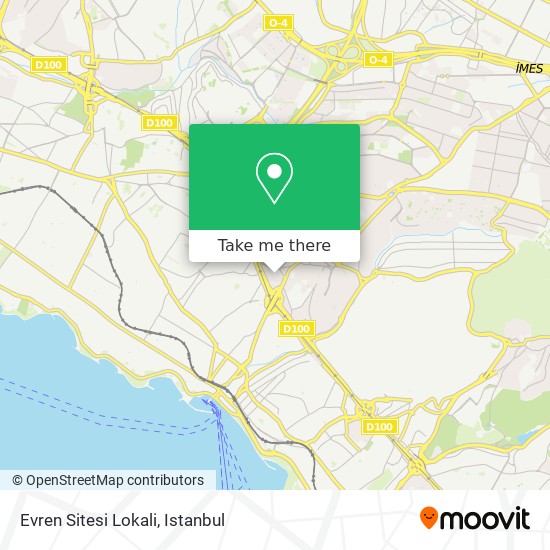 Evren Sitesi Lokali map