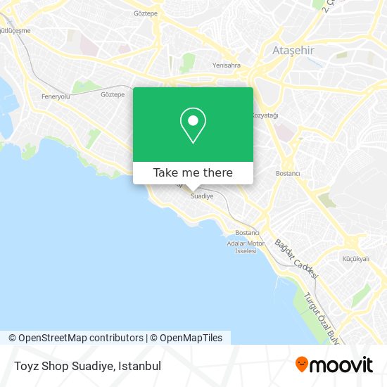 Toyz Shop Suadiye map