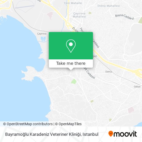 Bayramoğlu Karadeniz Veteriner Kliniği map