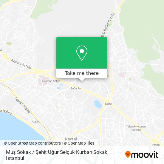 Muş Sokak / Şehit Uğur Selçuk Kurban Sokak map