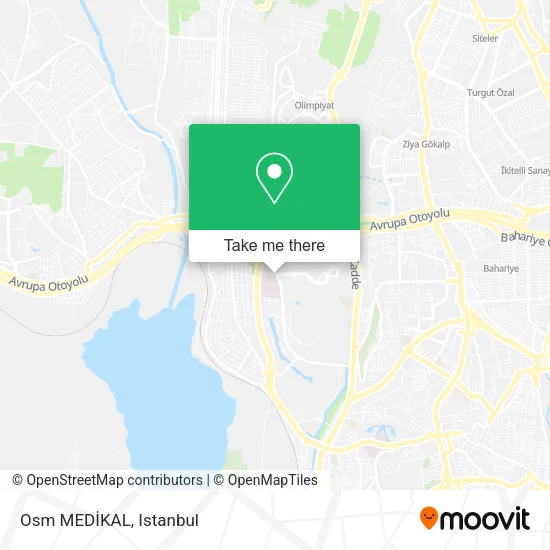 Osm MEDİKAL map