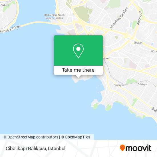 Cibalikapı Balıkçısı map