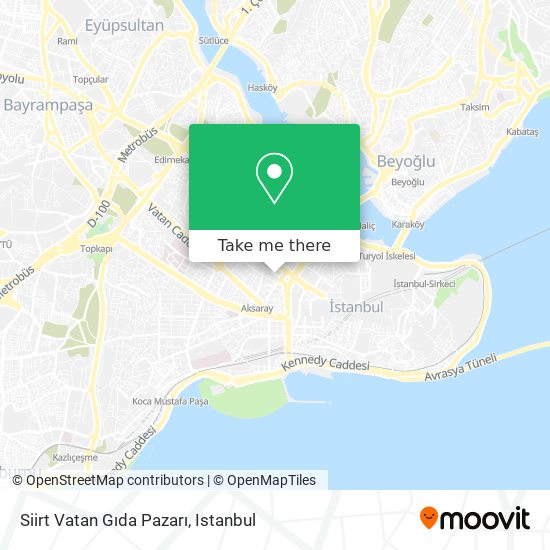 Siirt Vatan Gıda Pazarı map