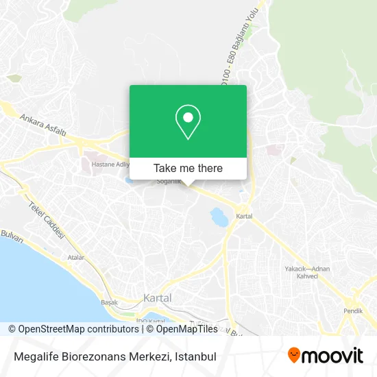 Megalife Biorezonans Merkezi map