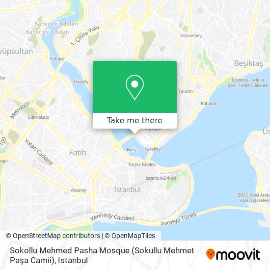Sokollu Mehmed Pasha Mosque (Sokullu Mehmet Paşa Camii) map