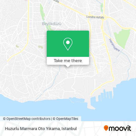 Huzurlu Marmara Oto Yıkama map