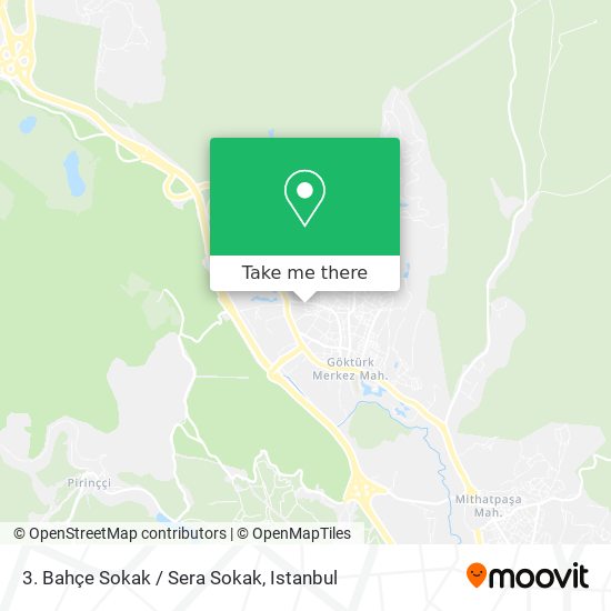 3. Bahçe Sokak / Sera Sokak map