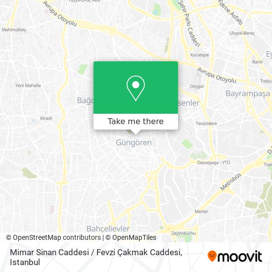 Mimar Sinan Caddesi / Fevzi Çakmak Caddesi map