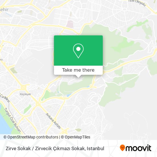 Zirve Sokak / Zirvecik Çıkmazı Sokak map