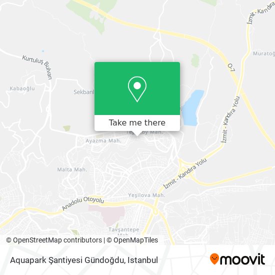 Aquapark Şantiyesi Gündoğdu map
