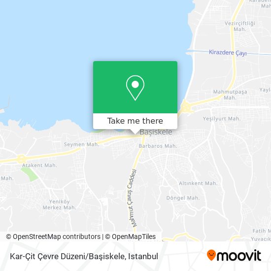 Kar-Çit Çevre Düzeni/Başiskele map