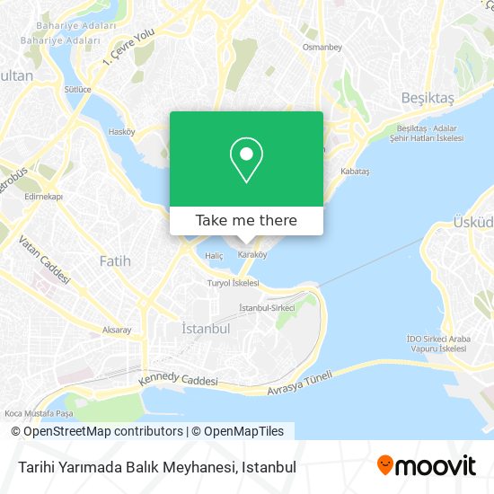 Tarihi Yarımada Balık Meyhanesi map