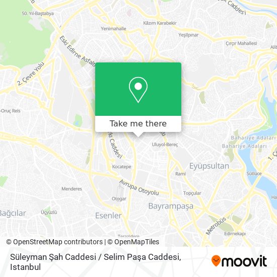 Süleyman Şah Caddesi / Selim Paşa Caddesi map