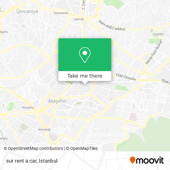 sur rent a car map