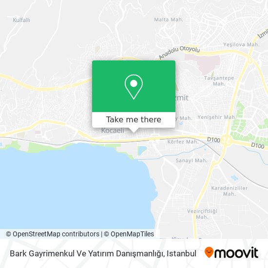 Bark Gayrimenkul Ve Yatırım Danışmanlığı map
