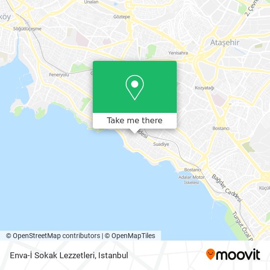 Enva-İ Sokak Lezzetleri map