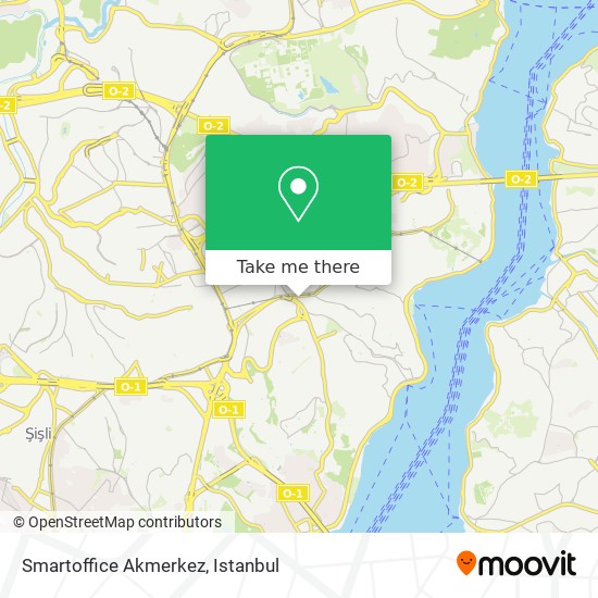 Smartoffice Akmerkez map